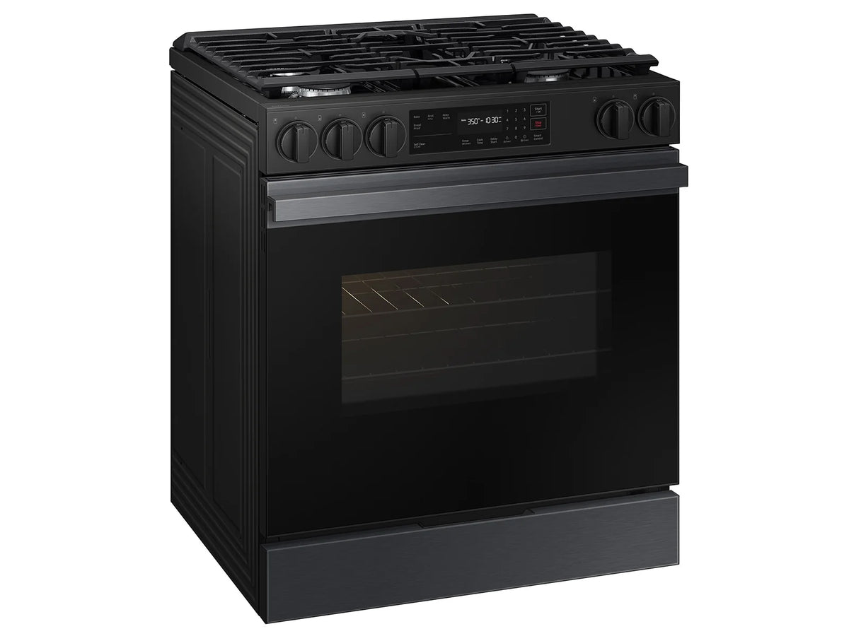 Samsung NSG6DG8100MT Fingerprint Resistant | Wi-Fi | 6.0 cu.ft. Matte Black Steel