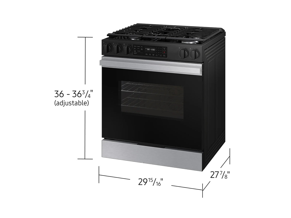 Samsung NSG6DG8100SR Fingerprint Resistant | Wi-Fi | 6.0 cu.ft. Stainless Steel