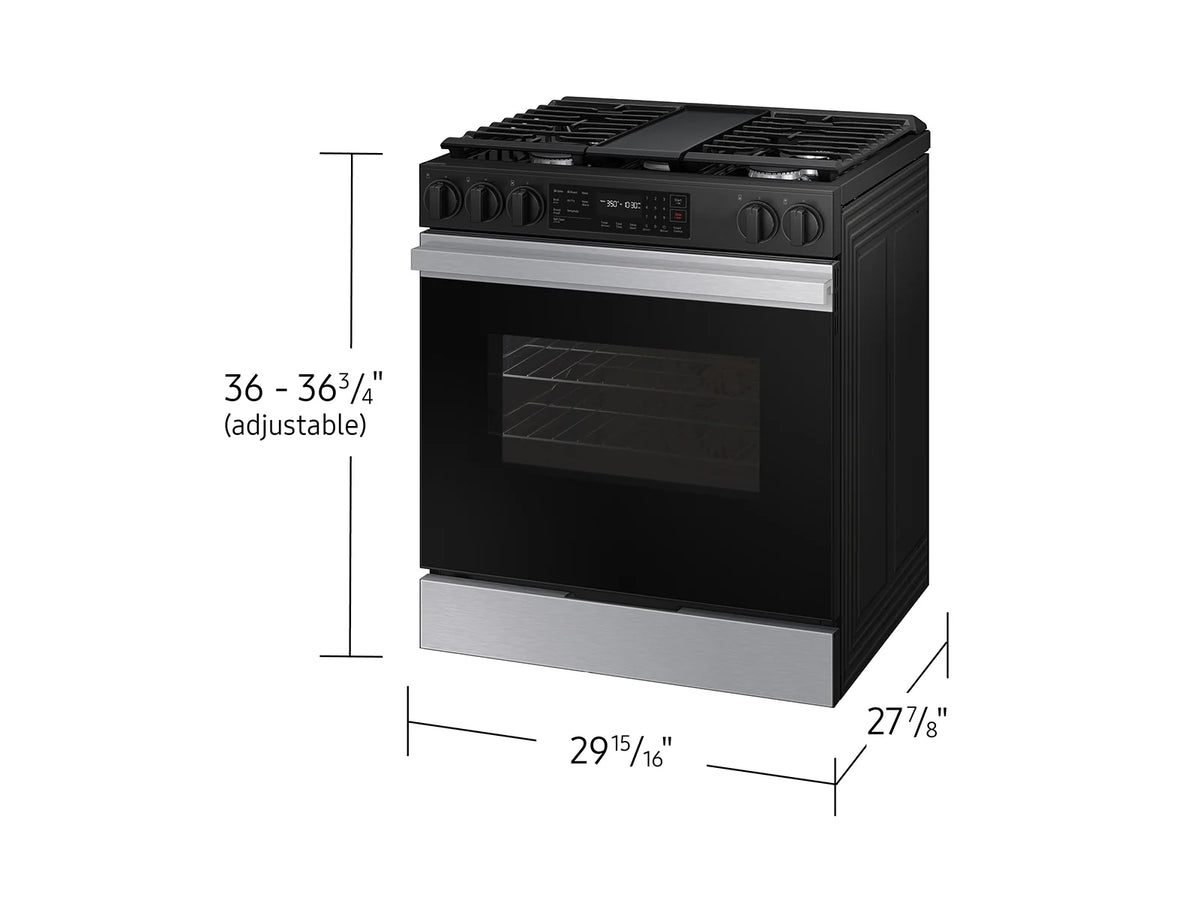 Samsung NSG6DG8300SR Precision Knobs | Wi-Fi | 6.0 cu.ft. Stainless Steel
