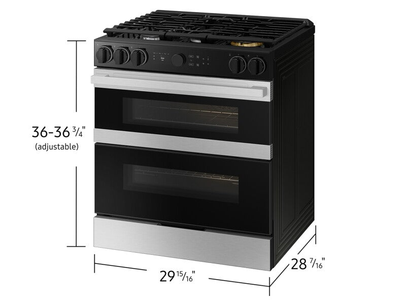 Samsung NSG6DG8550SR Illuminated Precision Knobs | Wi-Fi | 6.0 cu.ft. Stainless Steel