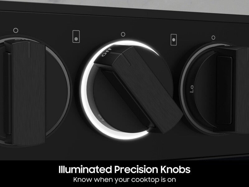 Samsung NSG6DG8550SR Illuminated Precision Knobs | Wi-Fi | 6.0 cu.ft. Stainless Steel