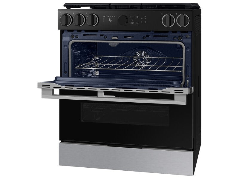 Samsung NSG6DG8550SR Illuminated Precision Knobs | Wi-Fi | 6.0 cu.ft. Stainless Steel