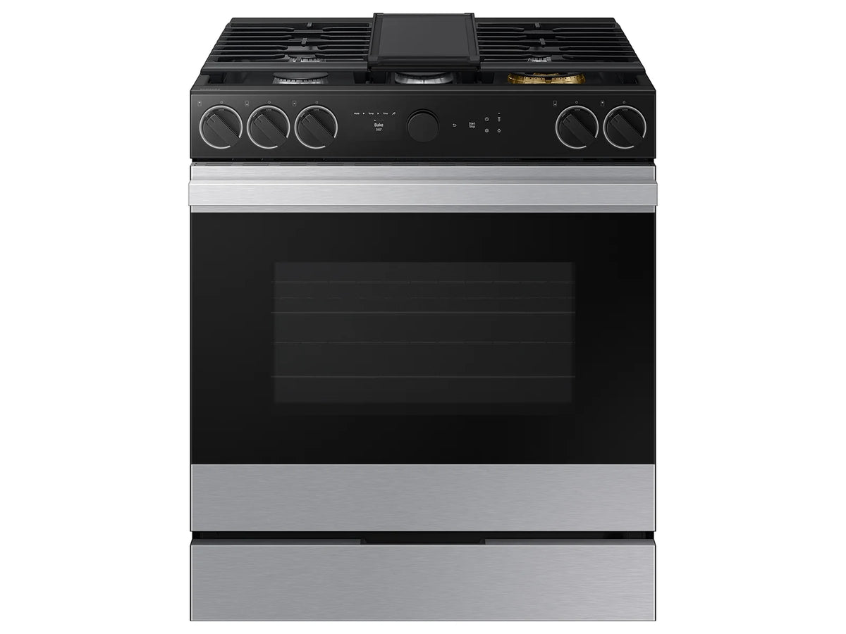 Samsung  NSG6DG8700SR  Smart Oven Camera | Illuminated Precision Knobs | 6.3 cu.ft. Stainless Steel