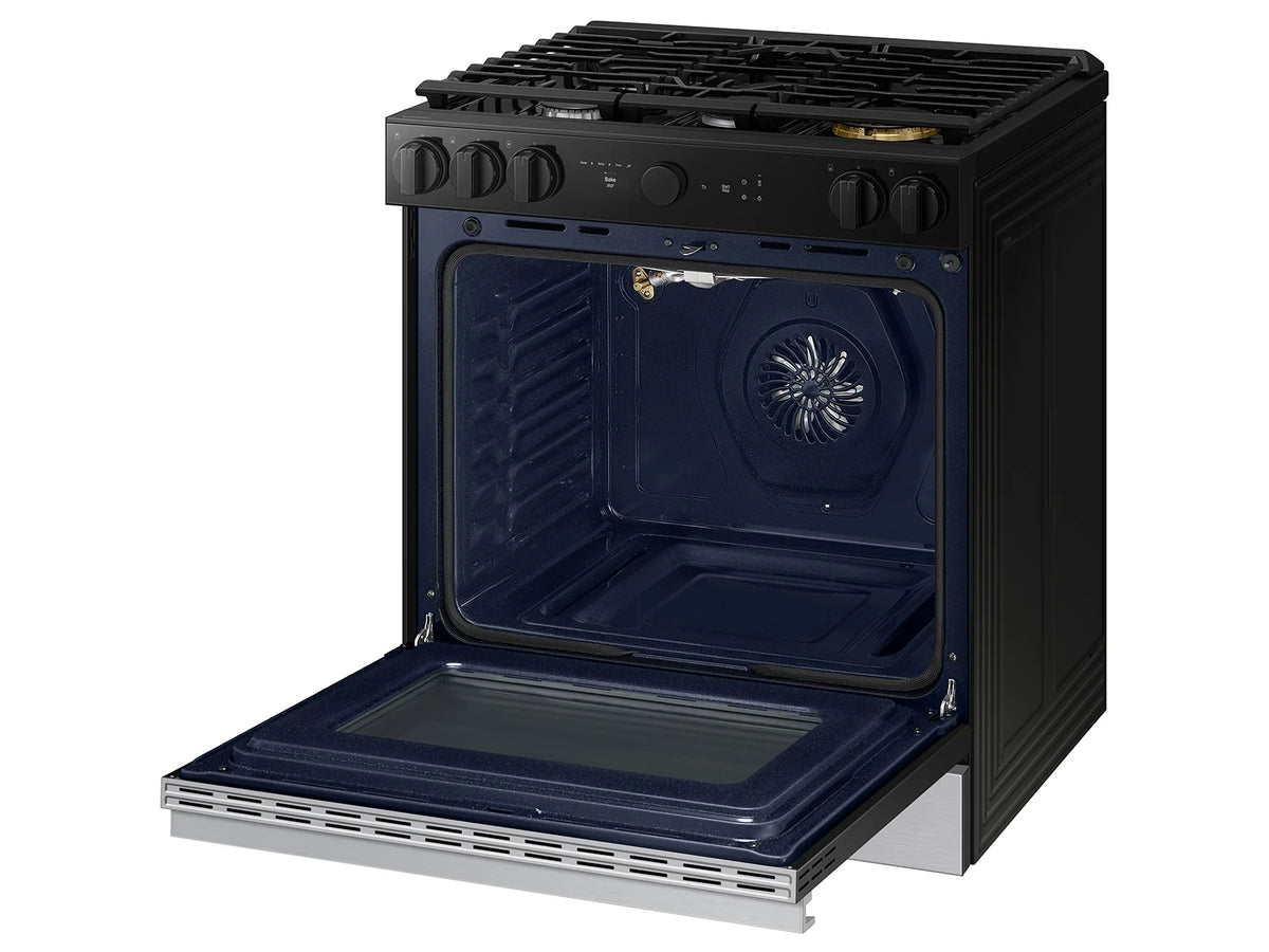 Samsung  NSG6DG8700SR  Smart Oven Camera | Illuminated Precision Knobs | 6.3 cu.ft. Stainless Steel