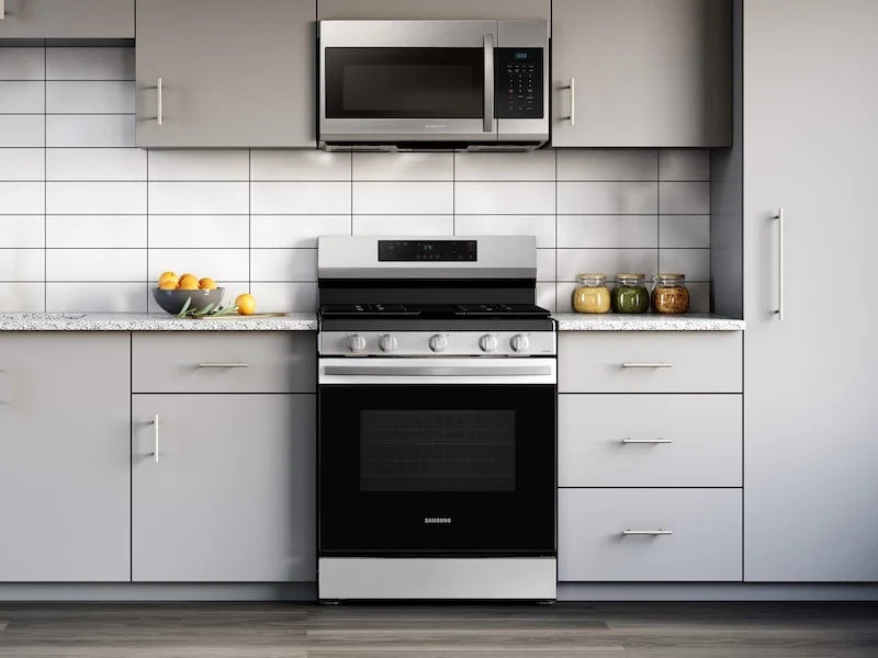 Samsung NX60A6111SS Freestanding Gas Range Stainless Steel