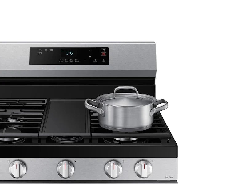 Samsung NX60A6111SS Freestanding Gas Range Stainless Steel
