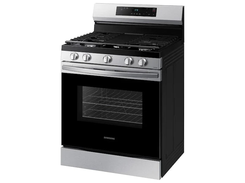 Samsung NX60A6111SS Freestanding Gas Range Stainless Steel