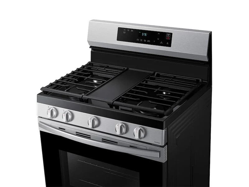 Samsung NX60A6111SS Freestanding Gas Range Stainless Steel