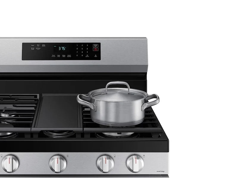 Samsung NX60A6311SS Freestanding Gas Range Stainless Steel