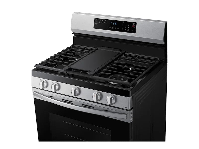 Samsung NX60A6511SS Freestanding Gas Range Fingerprint Resistant Stainless Steel