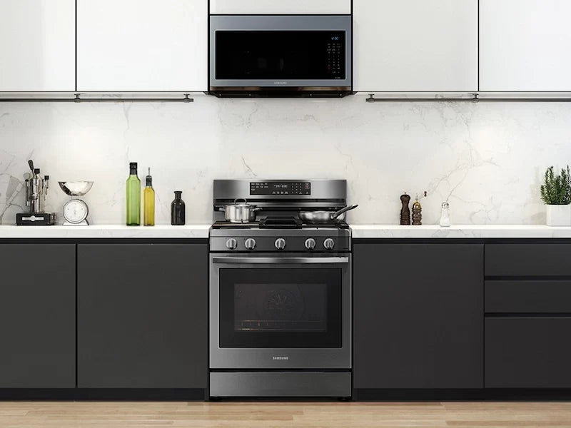 Samsung NX60A6711SGAA 6.0 cu. ft. Smart Freestanding Gas Range with No-Preheat Air Fry and Convection+ in Black Stainless Steel Other
