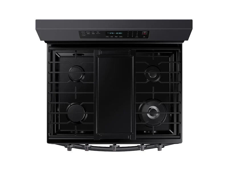 Samsung NX60A6711SGAA 6.0 cu. ft. Smart Freestanding Gas Range with No-Preheat Air Fry and Convection+ in Black Stainless Steel Other