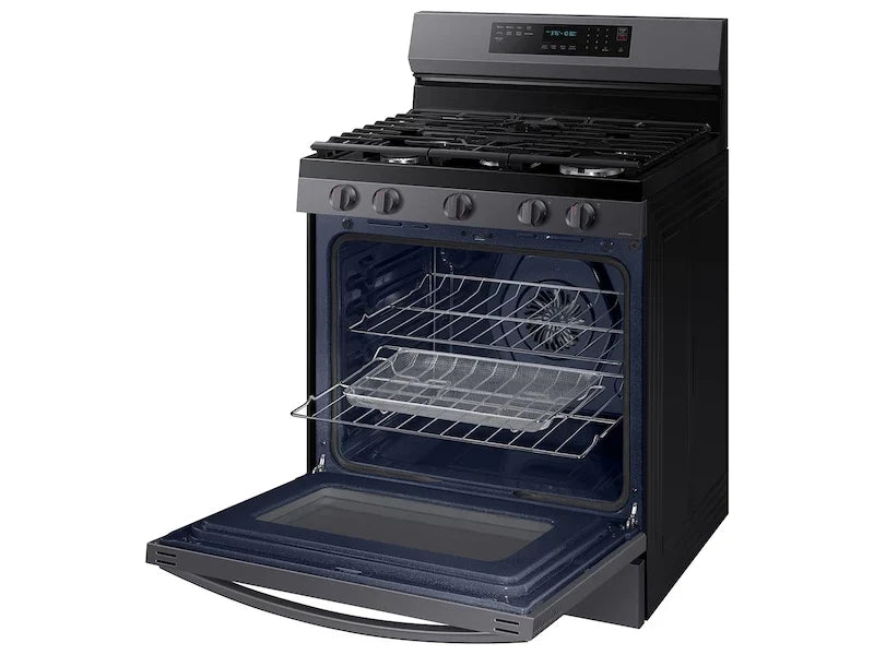 Samsung NX60A6711SGAA 6.0 cu. ft. Smart Freestanding Gas Range with No-Preheat Air Fry and Convection+ in Black Stainless Steel Other