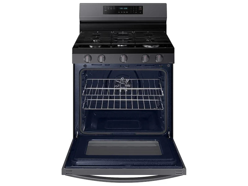 Samsung NX60A6711SGAA 6.0 cu. ft. Smart Freestanding Gas Range with No-Preheat Air Fry and Convection+ in Black Stainless Steel Other