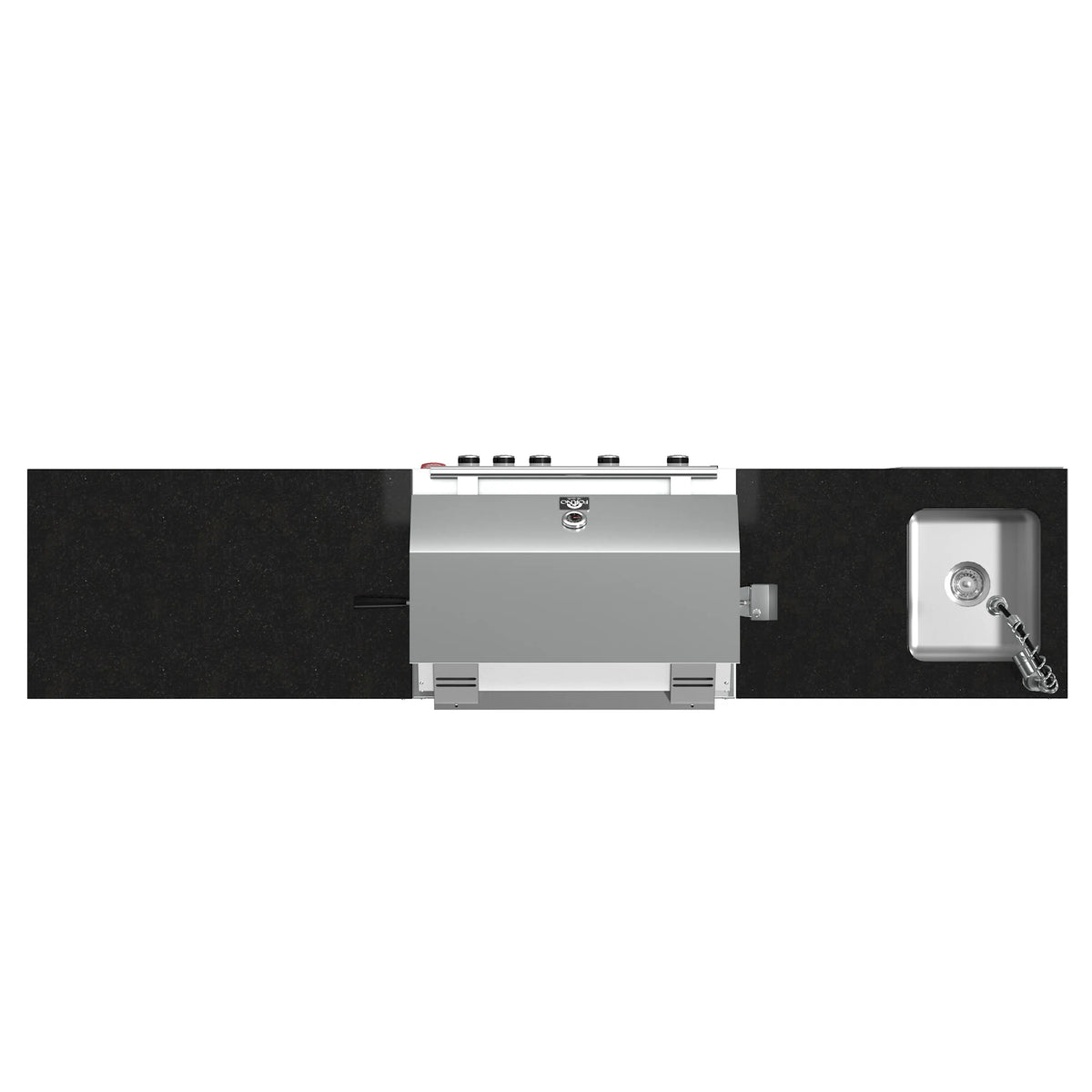 Forno Bulnes outdoor kitchen FODKT2506BLK - top