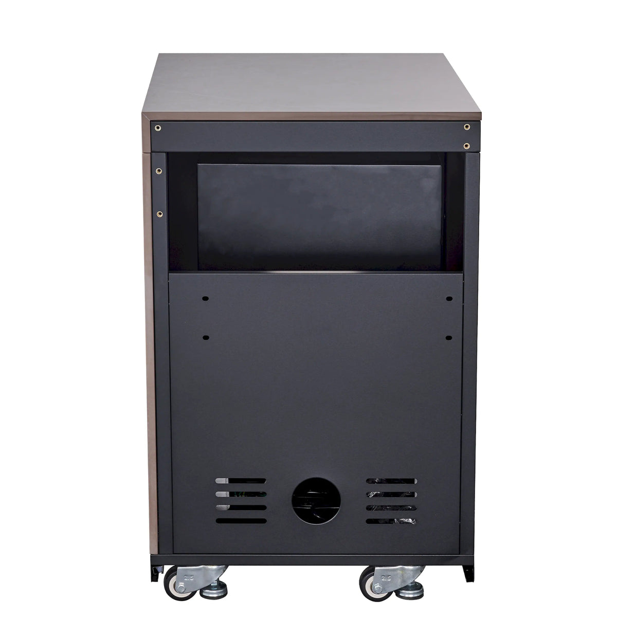Forno Rimini outdoor kitchen FODKT2544BLK - beverage cooler module back
