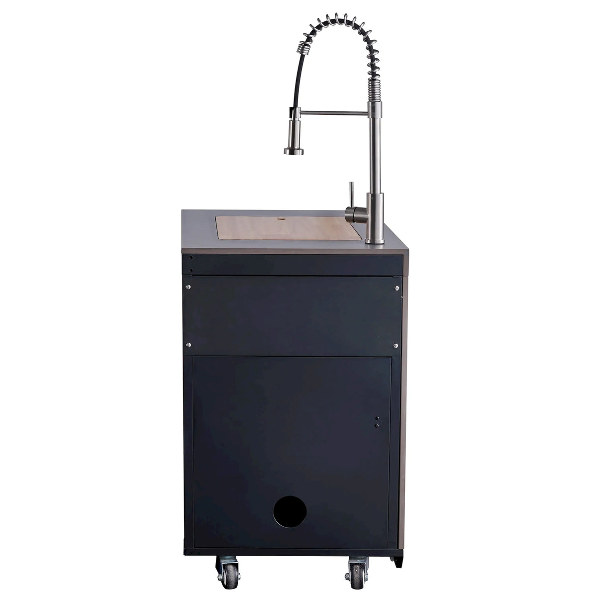 Forno Rimini outdoor kitchen FODKT2544BLK - sink module back