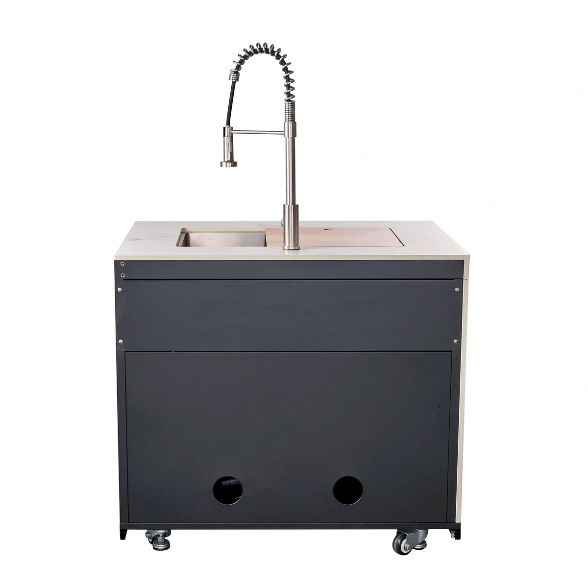 Forno Rimini outdoor kitchen FODKT2575WHT - sink module back