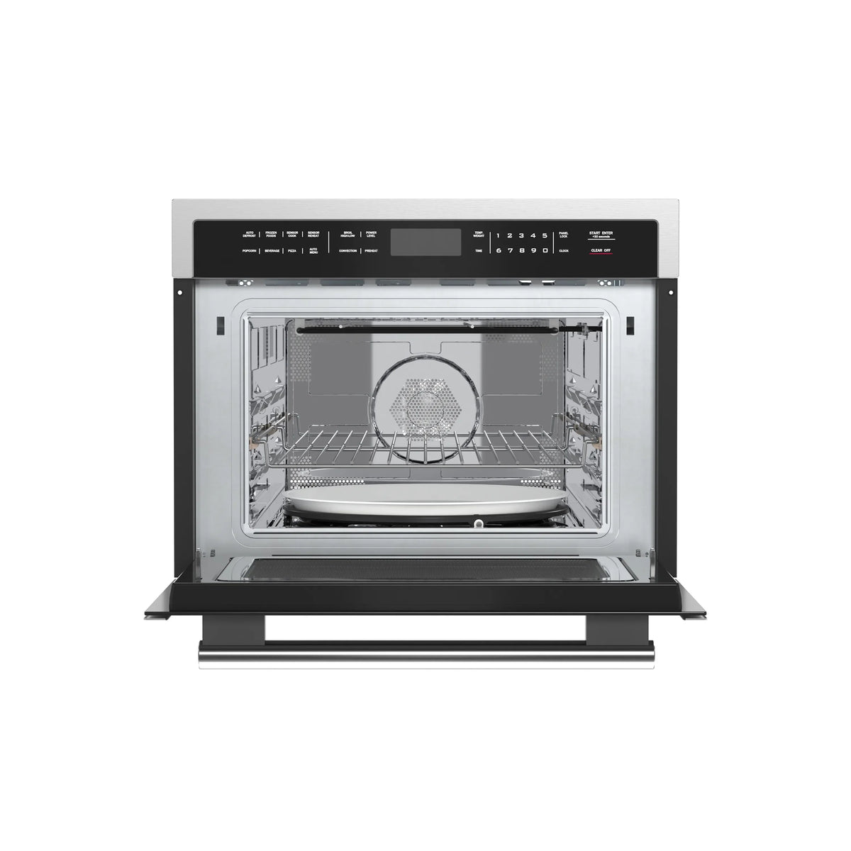 Forno 4-Piece Appliance Package - 48-Inch Gas Range, 60-Inch Pro-Style Refrigerator, 24-Inch Microwave Oven, & 3-Rack Dishwasher in Stainless Steel