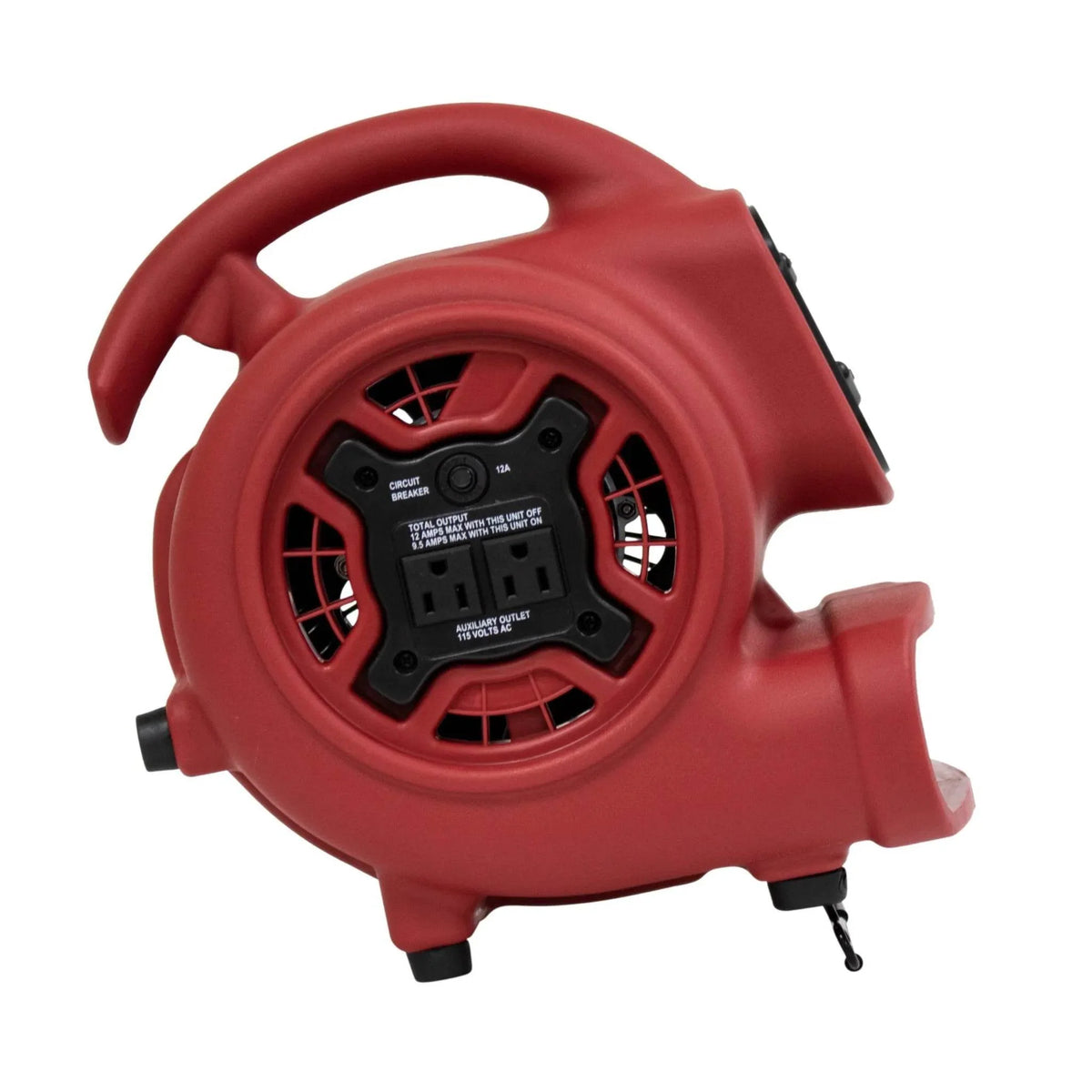 XPOWER compact air mover P-230AT - red, 20 degree position