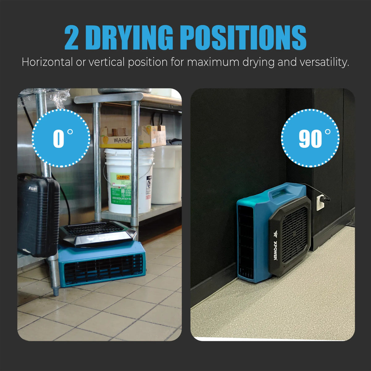 XPOWER low profile air mover PL-700A - product image 3