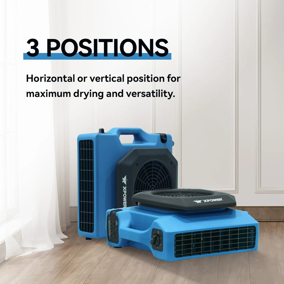 XPOWER low profile air mover PL-650A - product image 3