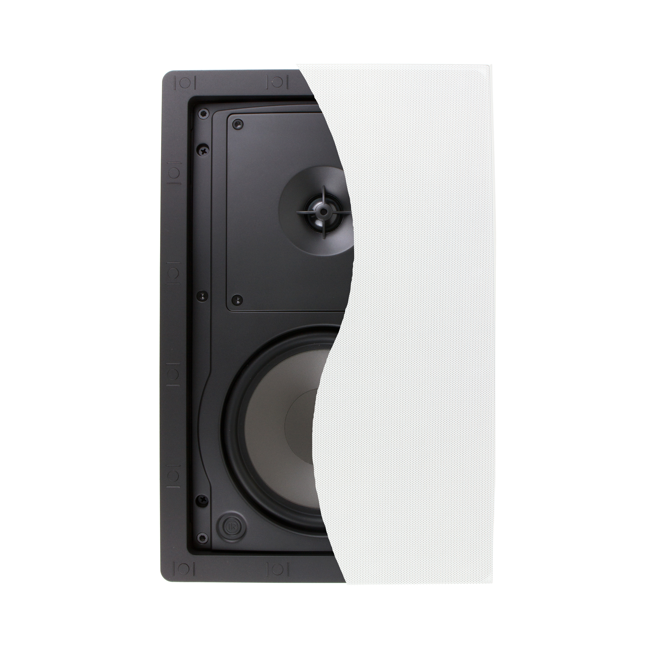 Klipsch R-2650-W II 8 Ohm 200W 6.5" Polypropylene Cone Woofer In-Wall Speaker, White (Each)