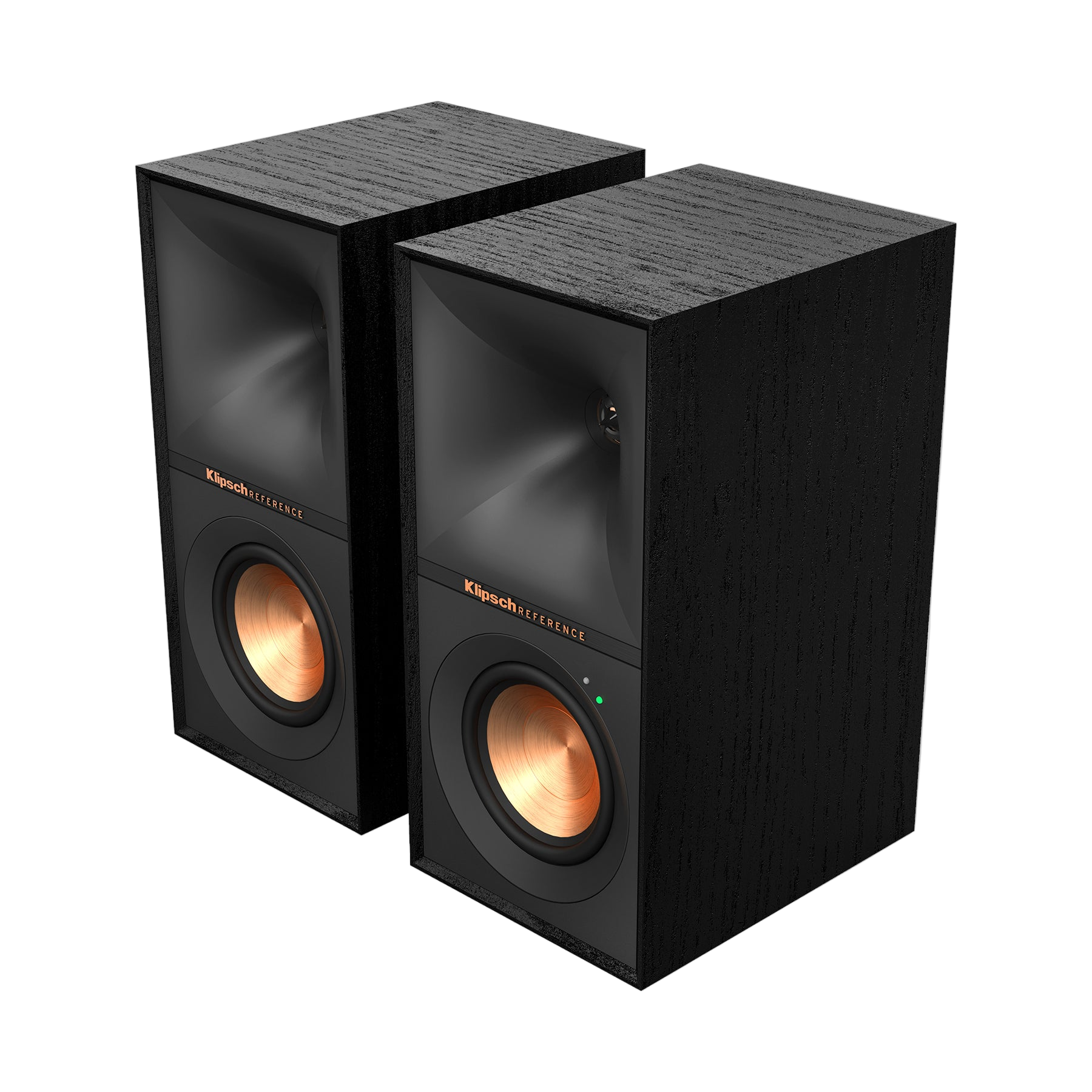 Klipsch R-40PM 4" 240W Powered Bookshelf Speaker with Bluetooth - Black (pair)
