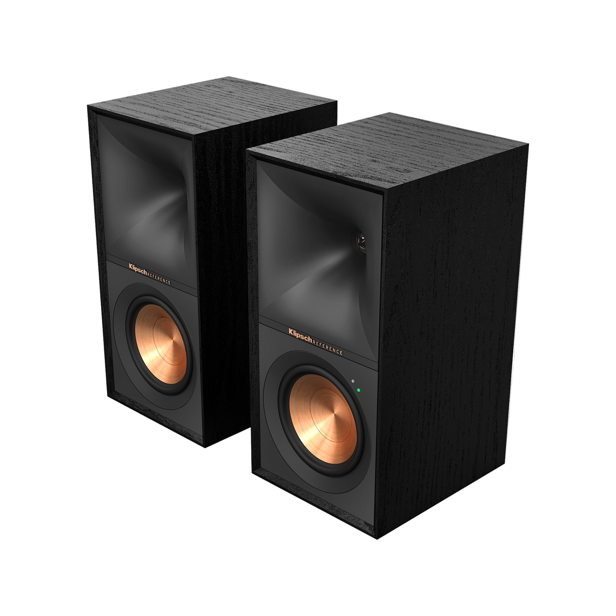 Klipsch R-50PM 5.25" 240W Powered Bookshelf Speaker with Bluetooth - Black (pair)