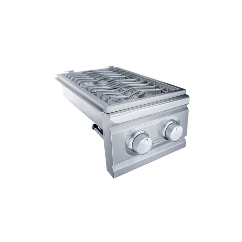RCS Cutlass Pro Built In Stainless Steel Double Side Burner - RDB1
