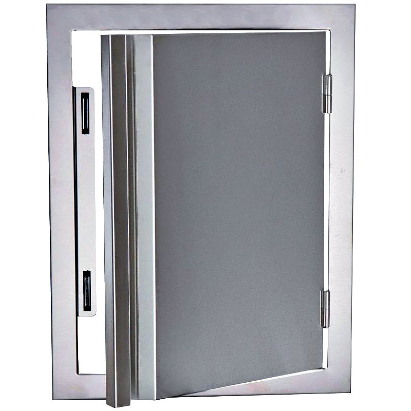 RCS Valiant 17 Inch Vertical Stainless Steel Single Access Door - VDV1
