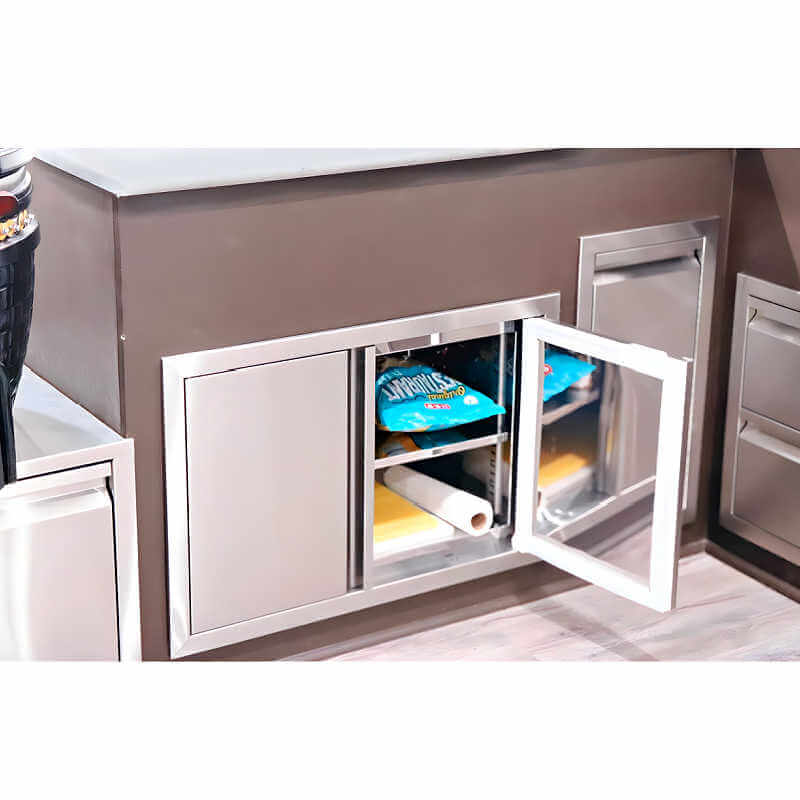 RCS Valiant 33 Inch Stainless Steel Fully Enclosed Dry Pantry - VDP1