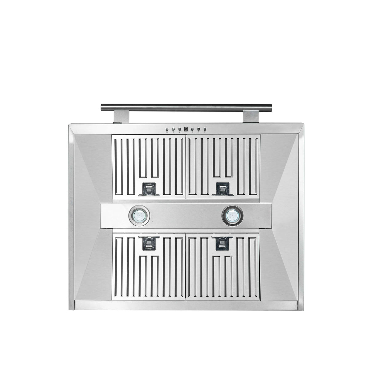 Forno 4-Piece Appliance Package - 30-Inch Espresso Gas Range , Wall Mount Range Hood, 36-Inch French Door Refrigerator, and Dishwasher in Stainless Steel