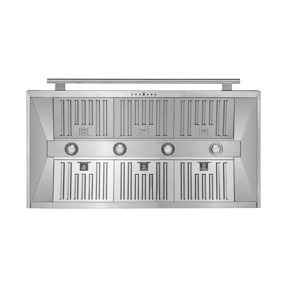 Forno 5-Piece Appliance Package - 48-Inch Gas Range, Wall Mount Range Hood, 36-Inch Refrigerator, Dishwasher, and 30-Inch Microwave Drawer in Stainless Steel
