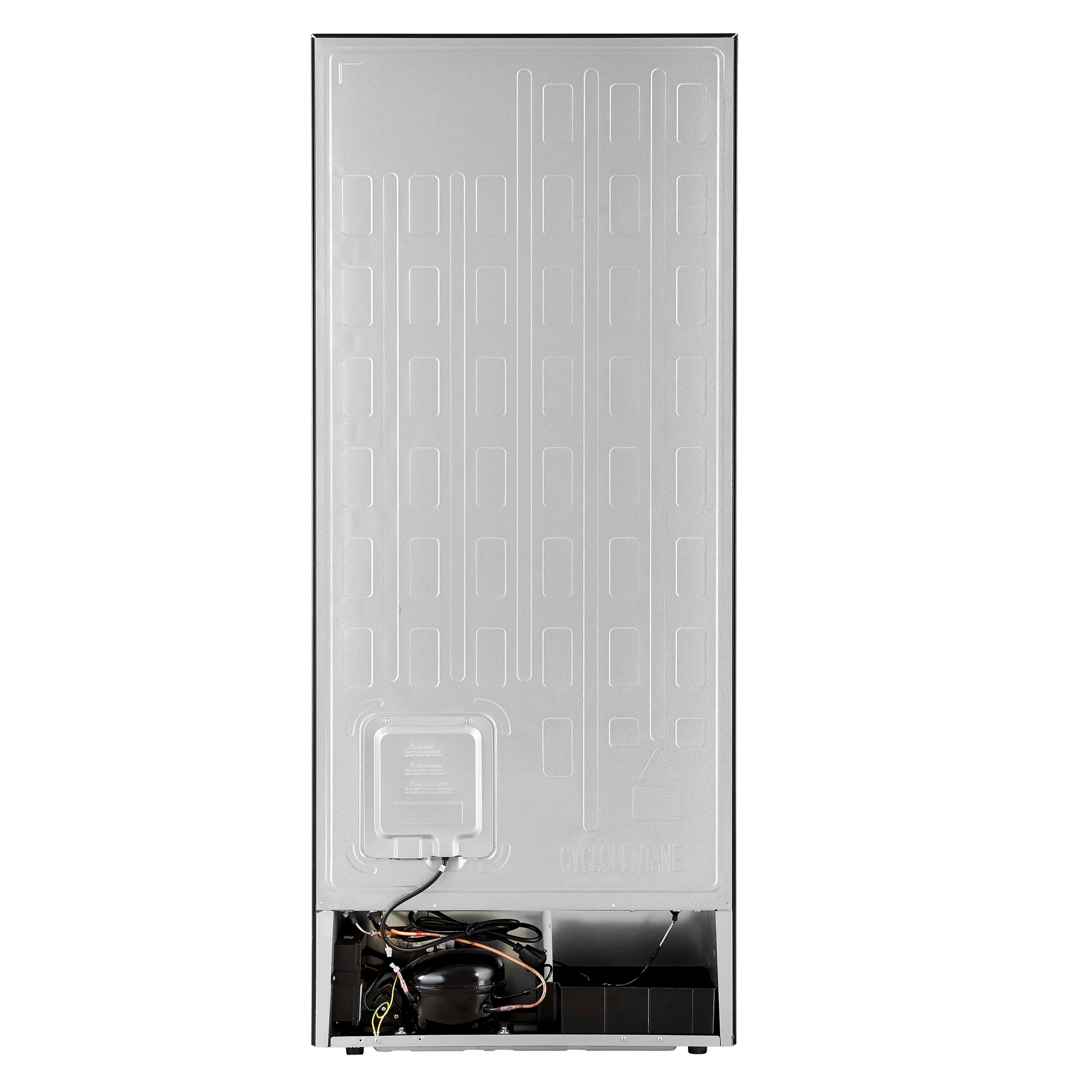 Forno Maderno 28-Inch 13.6 Cu.Ft. Convertible Upright Freezer/Refrigerator in Black with Antique Brass Handle, Left Swing (FFFFD1722-28BLK-LS)