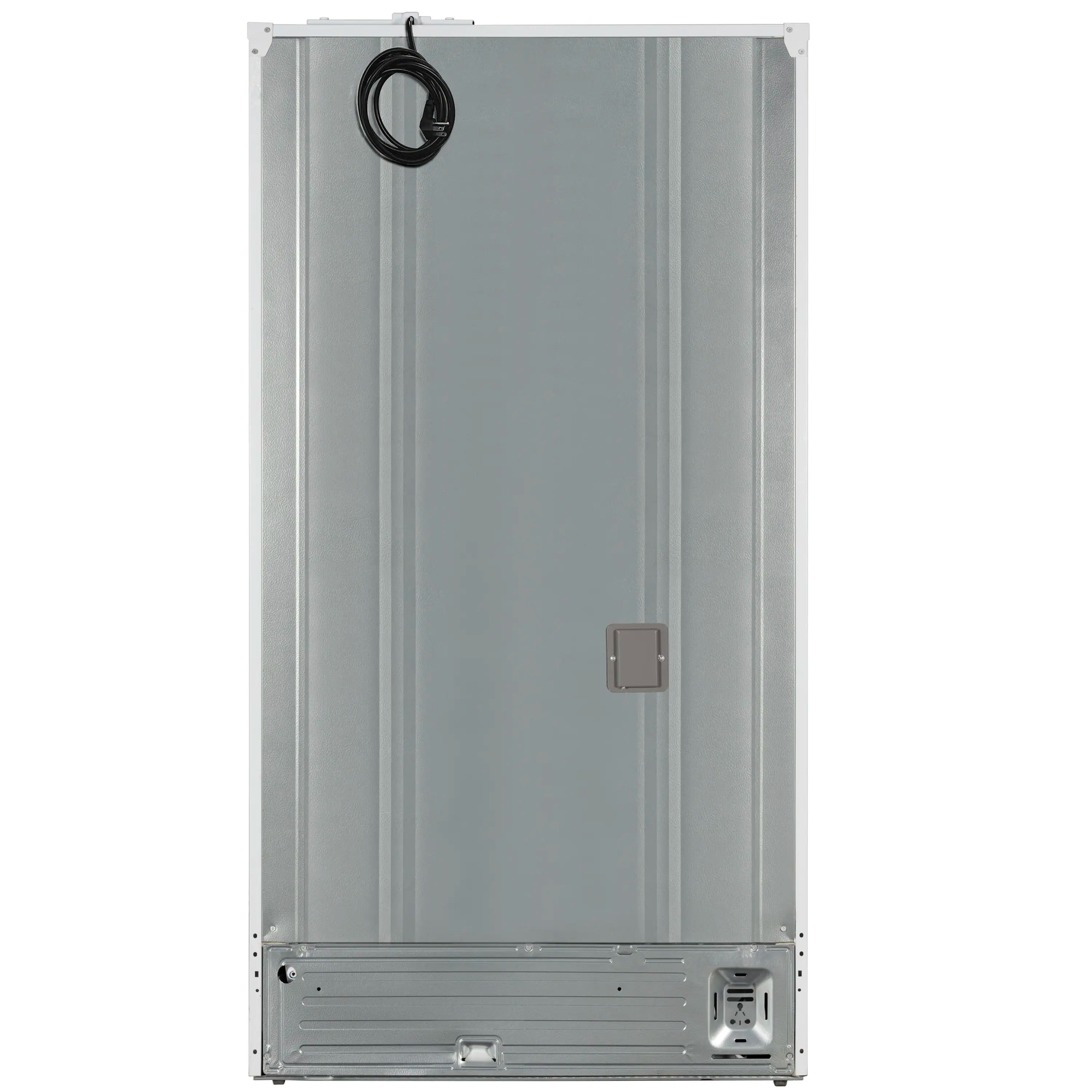 Forno Rivello 36-Inch French Door 27.4 Cu. Ft. Refrigerator with Internal Water Dispenser in White with Stainless Steel Handles (FFFFD1783-36WHT)