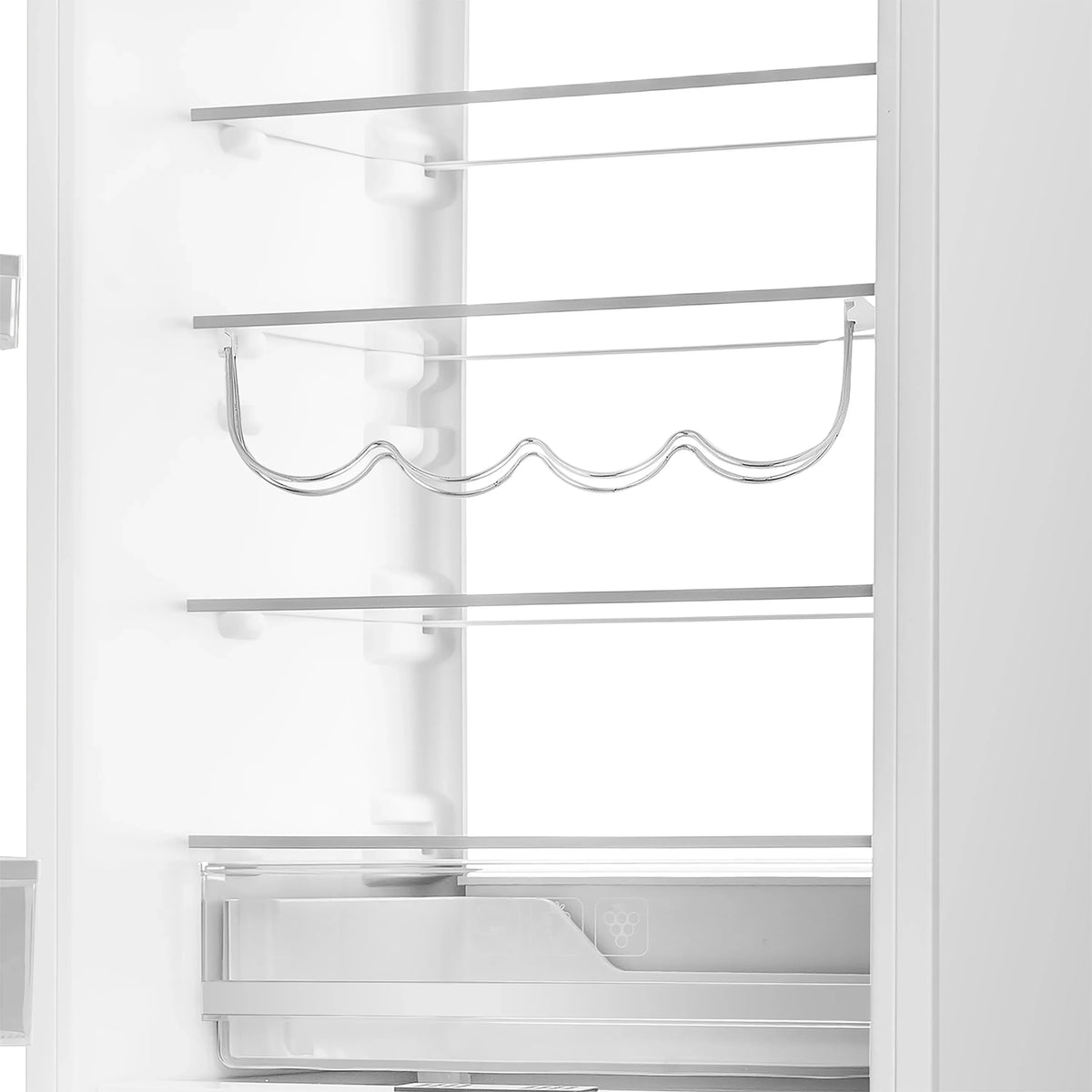 Forno Rivestito 42-Inch Built-In Panel Ready Refrigerator with Double Bottom Freezer, 16.9 Cu. Ft., Ice Maker, Total No Frost, Fast Cool & Fast Freeze (FFRBI1794-42)
