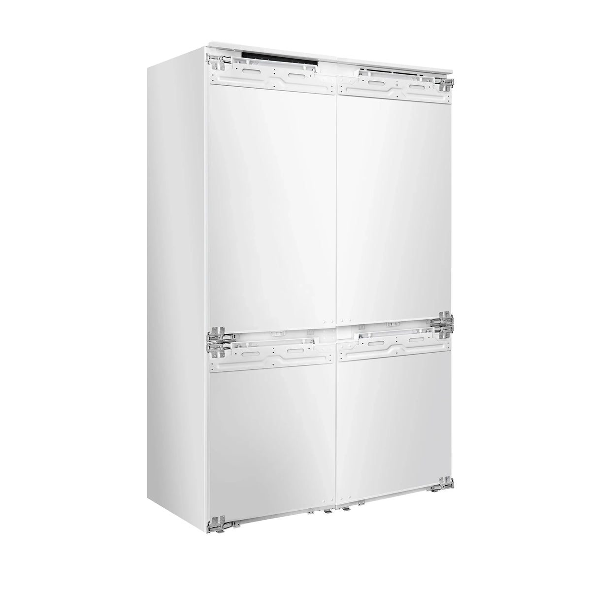 Forno Rivestito 42-Inch Built-In Panel Ready Refrigerator with Double Bottom Freezer, 16.9 Cu. Ft., Ice Maker, Total No Frost, Fast Cool & Fast Freeze (FFRBI1794-42)