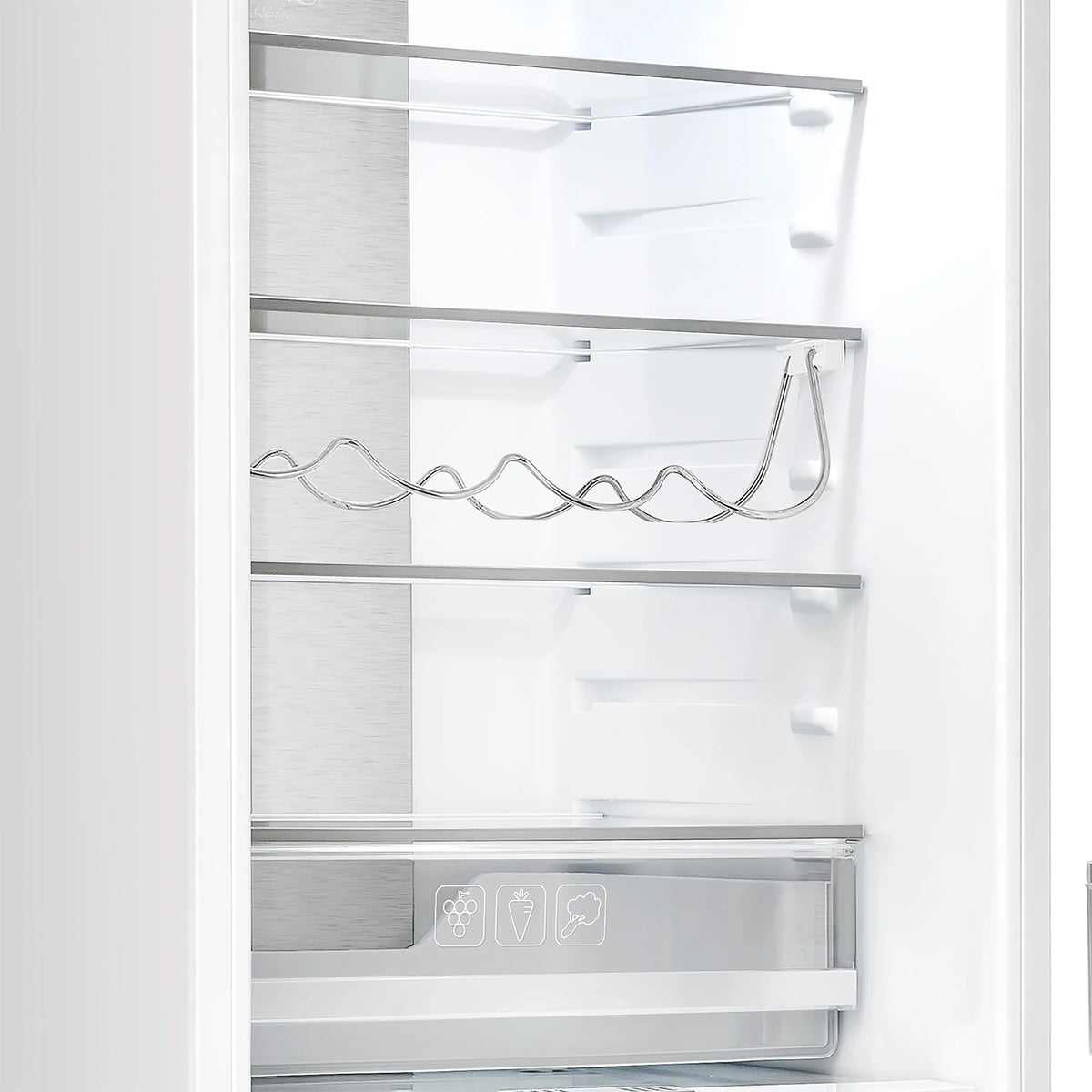 Forno Rivestito 42-Inch Built-In Panel Ready Refrigerator with Double Bottom Freezer, 16.9 Cu. Ft., Ice Maker, Total No Frost, Fast Cool & Fast Freeze (FFRBI1794-42)