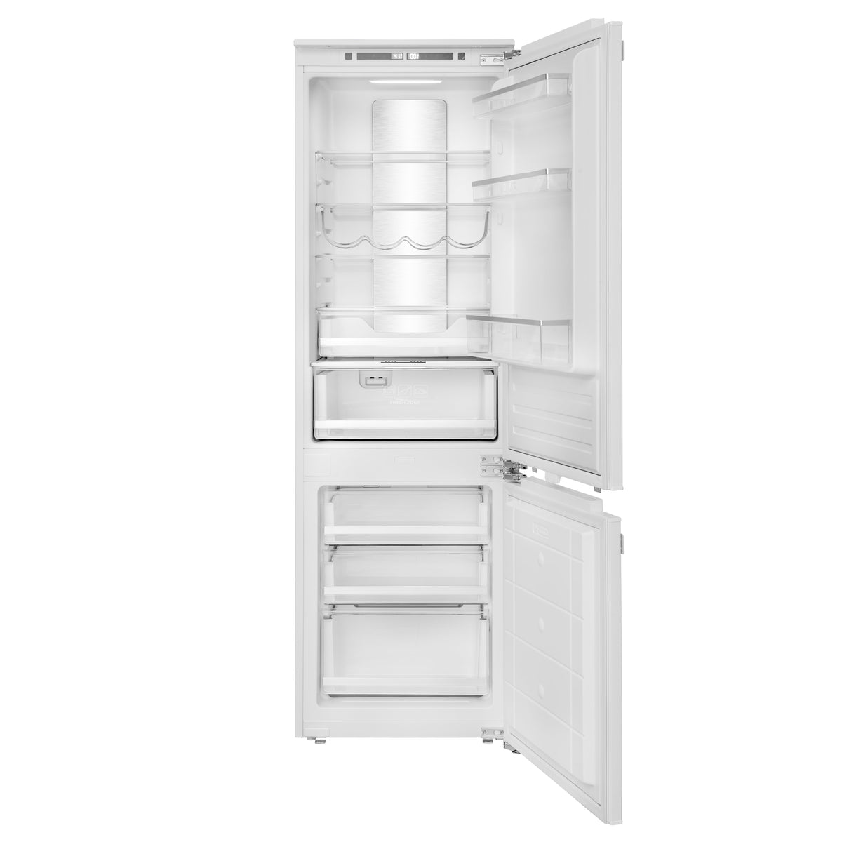 Forno Rivestito Built-In 22-Inch 8.6 Cu. Ft. Refrigerator with  Bottom Freezer in Panel Ready, Total No Frost, Fast Cool & Fast Freeze (FFRBI1798-21)