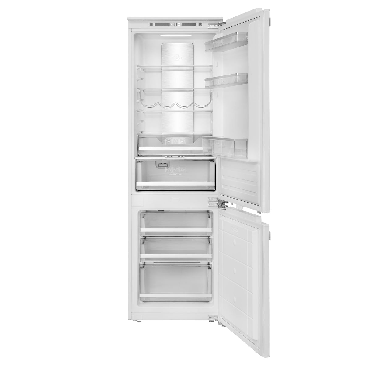 Forno Rivestito Built-In 22-Inch 8.6 Cu. Ft. Refrigerator with  Bottom Freezer in Panel Ready, Total No Frost, Fast Cool & Fast Freeze (FFRBI1798-21)