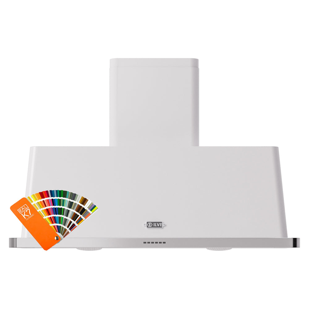 ILVE Majestic 48-Inch Wall-Mount Range Hood, 850 CFM, RAL (UAM120RA)