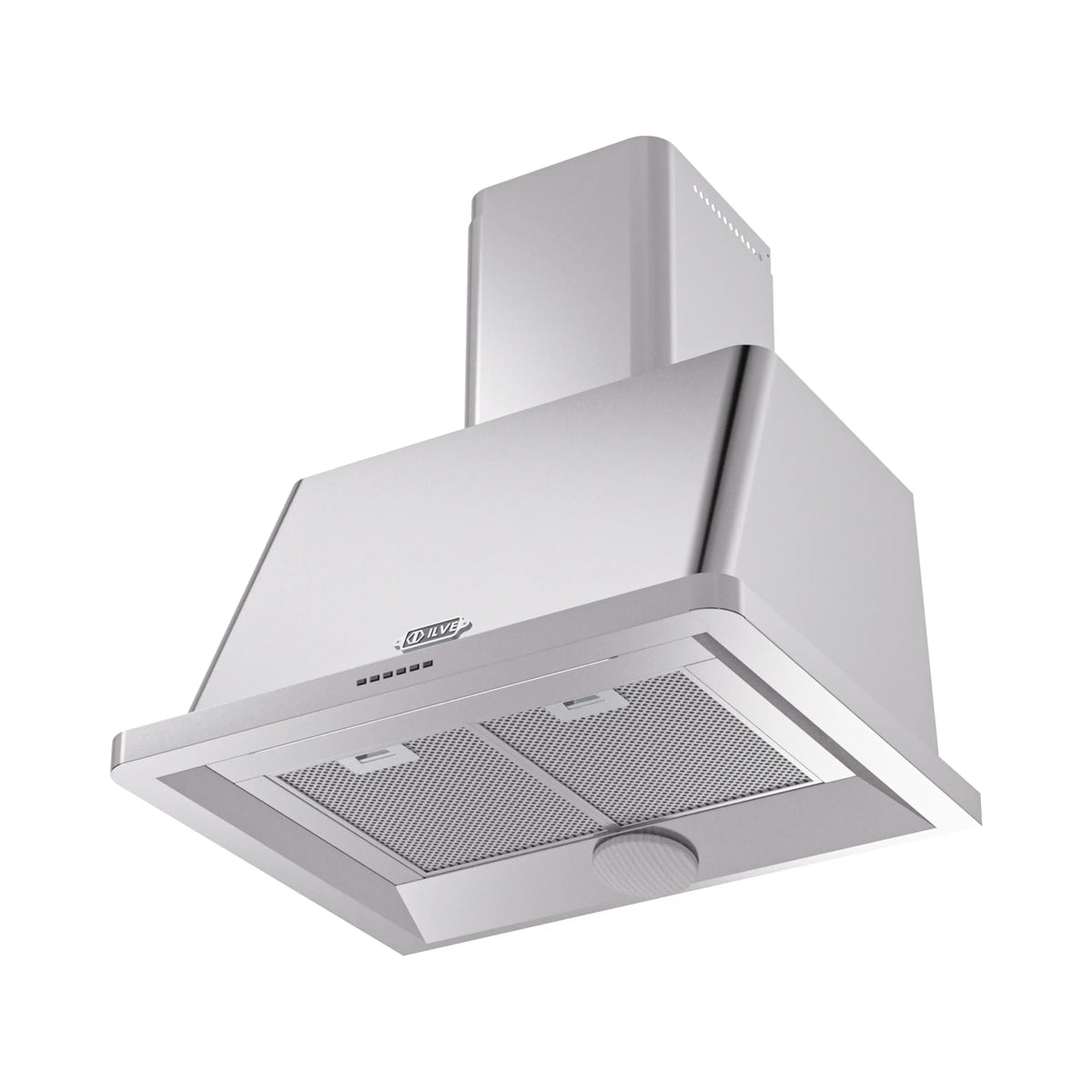 ILVE Majestic 30-Inch Wall-Mount Range Hood, 600 CFM, Stainless Steel (UAM76SS)