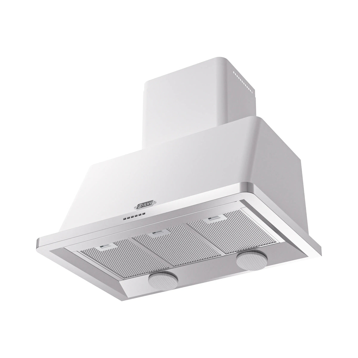 ILVE Majestic 36-Inch Wall-Mount Range Hood, 600 CFM, White (UAM90WH)
