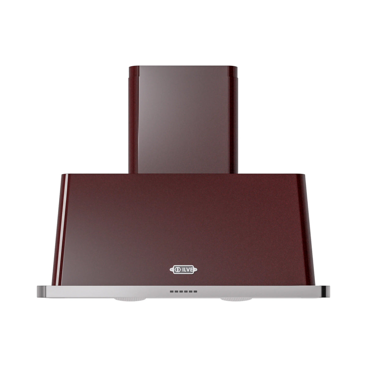 ILVE Majestic 40-Inch Wall-Mount Range Hood, 600 CFM, Burgundy (UAM100BU)
