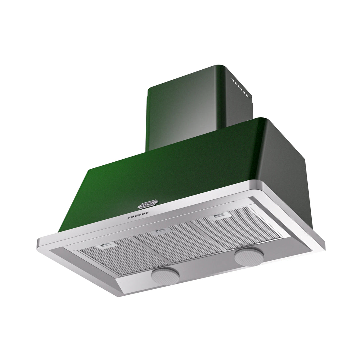 ILVE Majestic 40-Inch Wall-Mount Range Hood, 600 CFM, Emerald Green (UAM100EG)