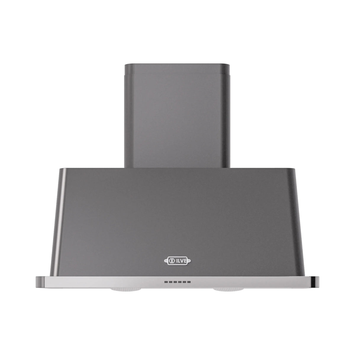ILVE Majestic 40-Inch Wall-Mount Range Hood, 600 CFM Blower, Auto-Off Function, Matte Graphite (UAM100MG)