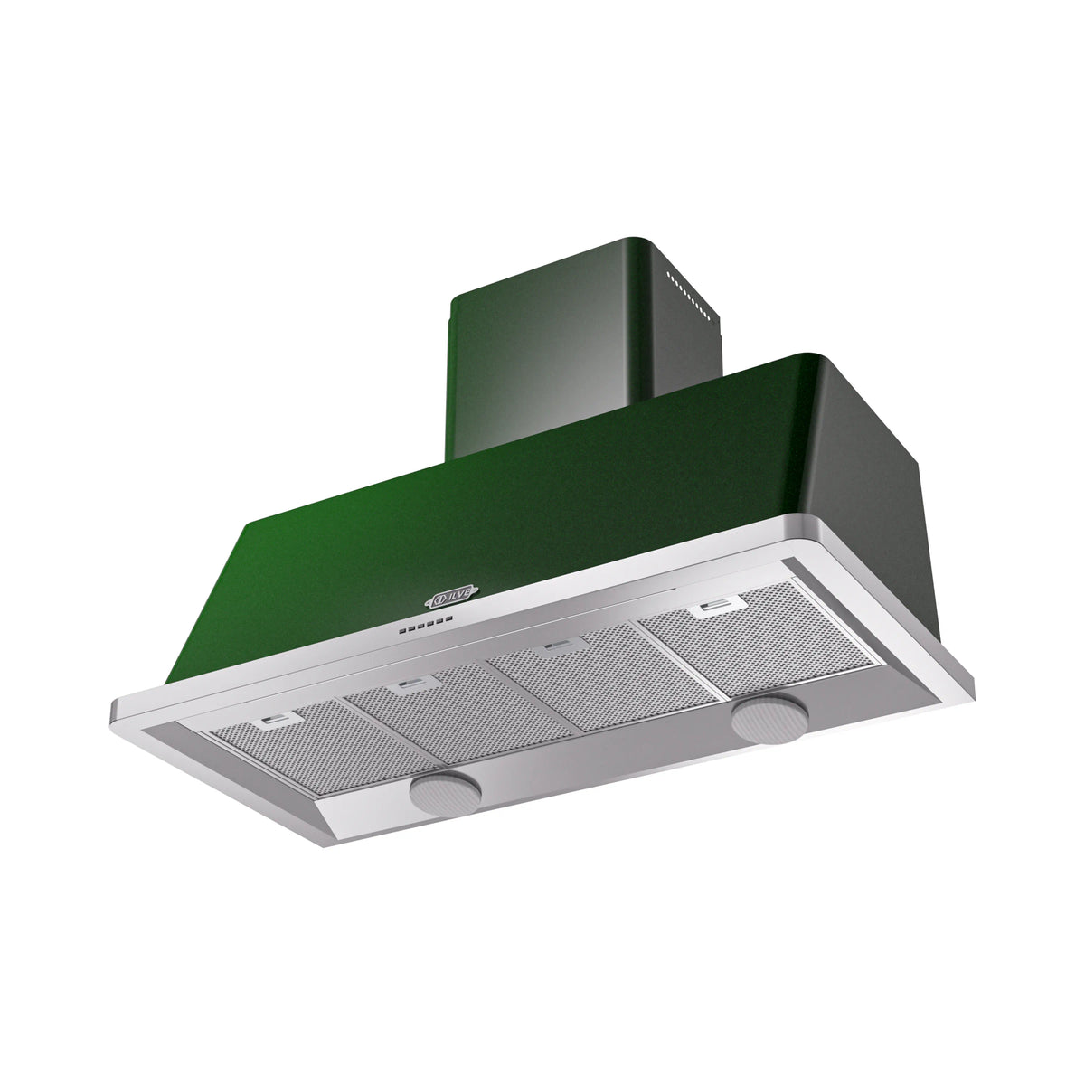 ILVE Majestic 48-Inch Wall-Mount Range Hood, 850 CFM, Emerald Green (UAM120EG)