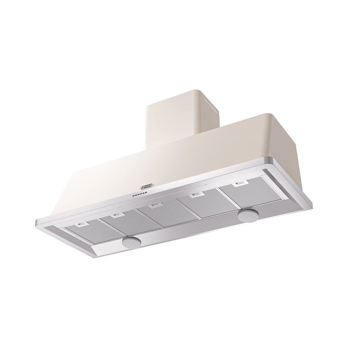 ILVE Majestic 60-Inch Wall-Mount Range Hood, 850 CFM, Antique White (UAM150AW)