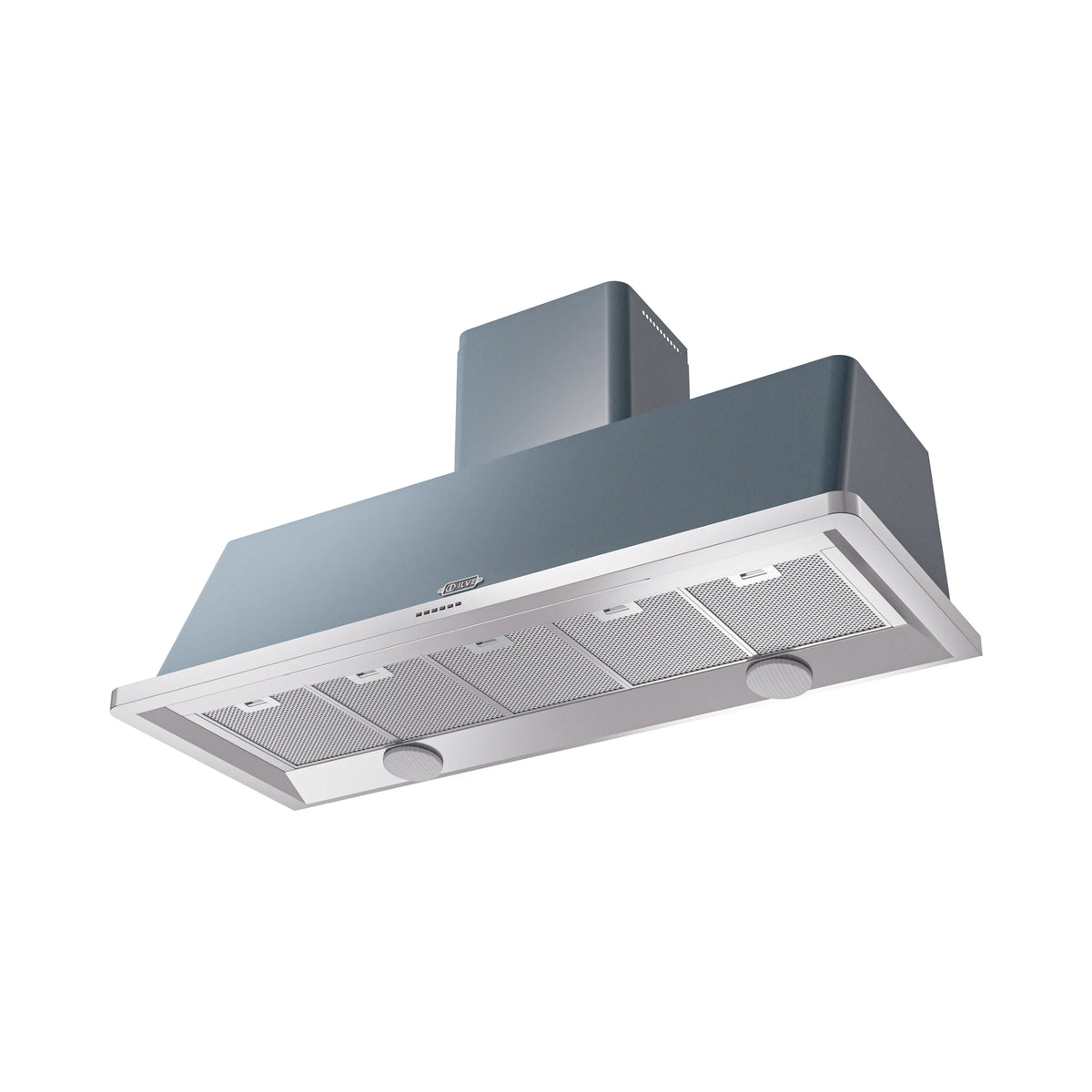 ILVE Majestic 60-Inch Wall-Mount Range Hood, 850 CFM, Blue Grey (UAM150BG)